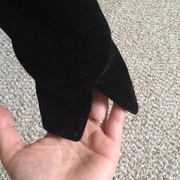 BLACK VELVET BLAZER - Picture 4 of 8